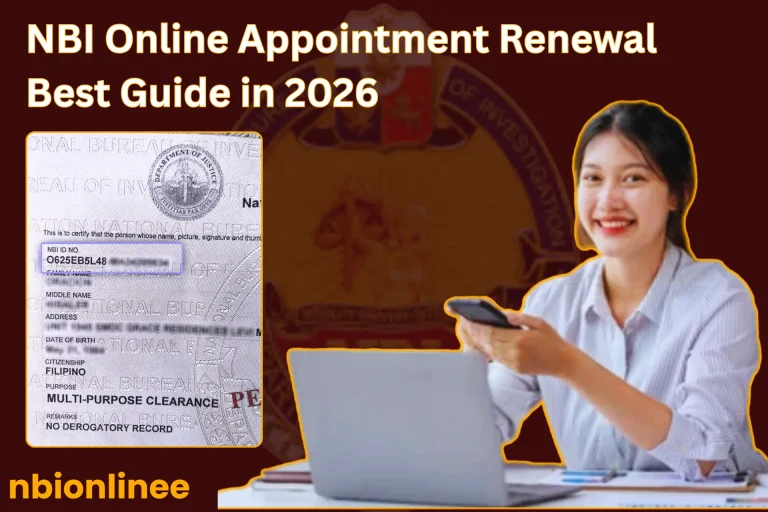 NBI Online Appointment Renewal