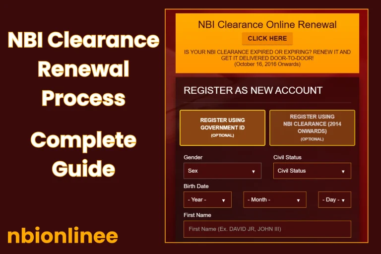 NBI Clearance Renewal