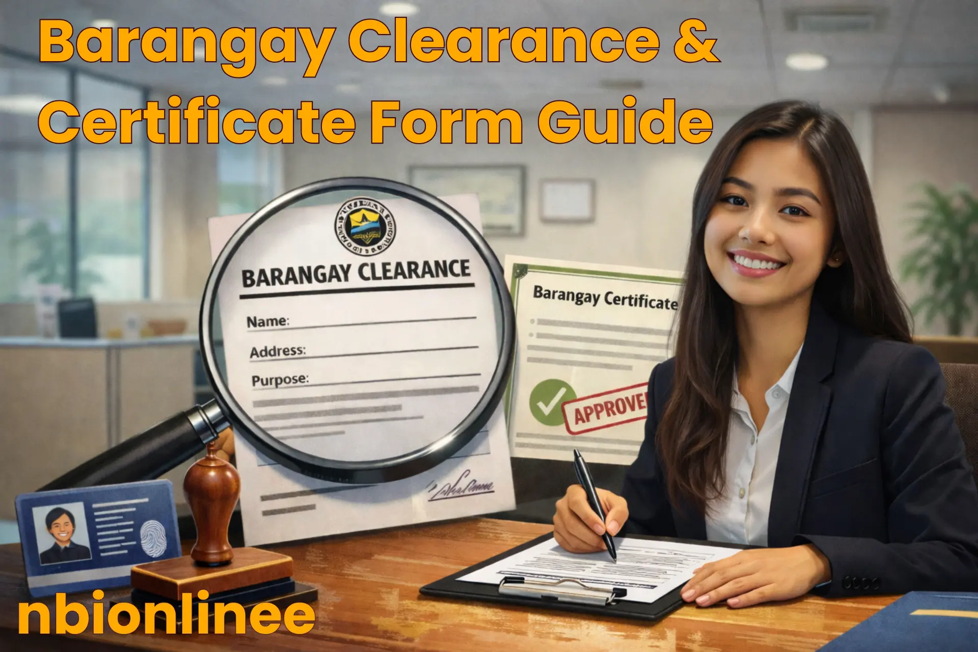 Barangay Clearance & Certificate Form Guide