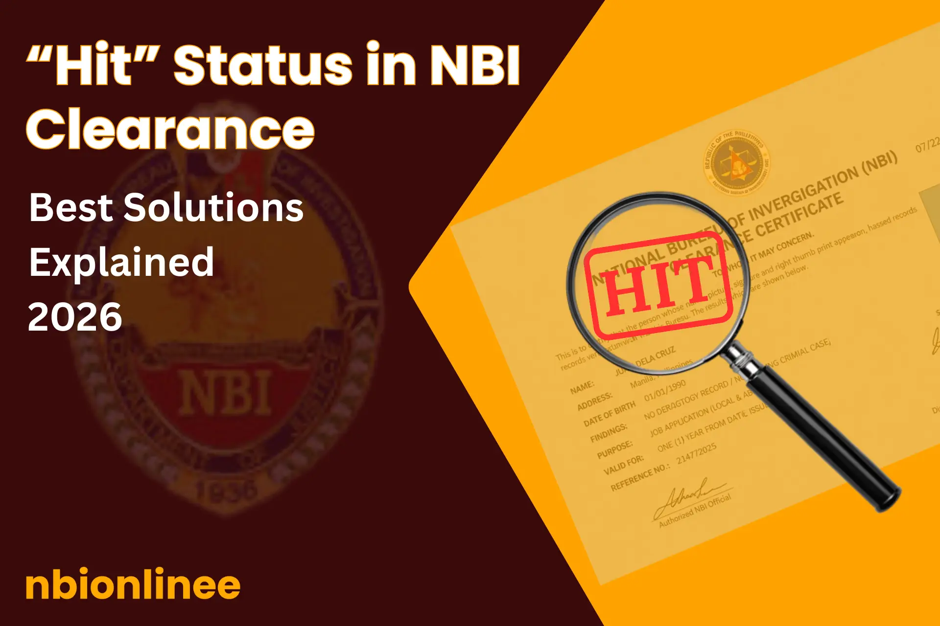 nbi hit status​