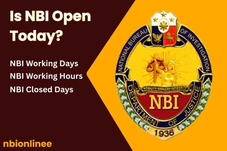 nbi opening hours​