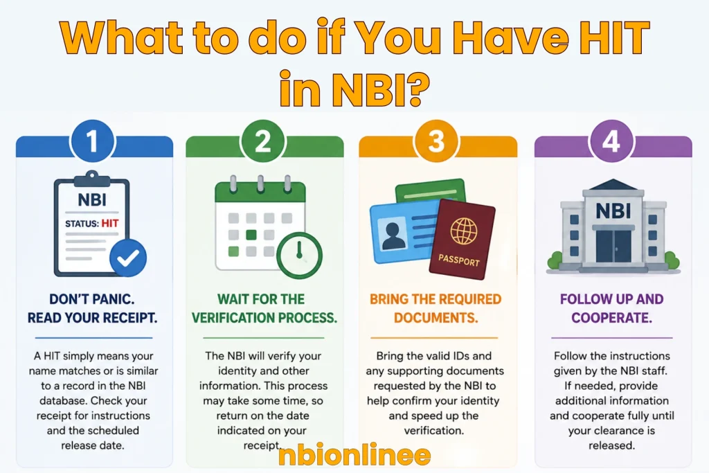 HIT Status in NBI Clearance