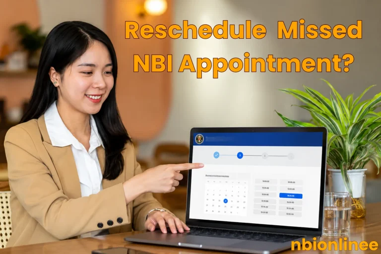 Missed NBI Appointment