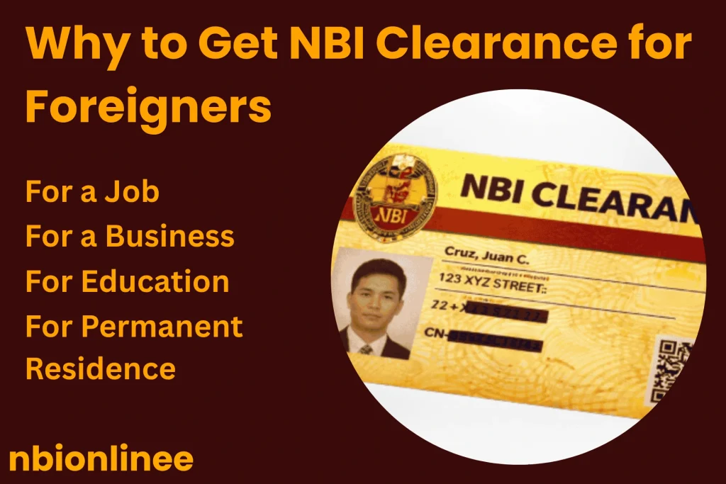 NBI Clearance for Foreigners​
