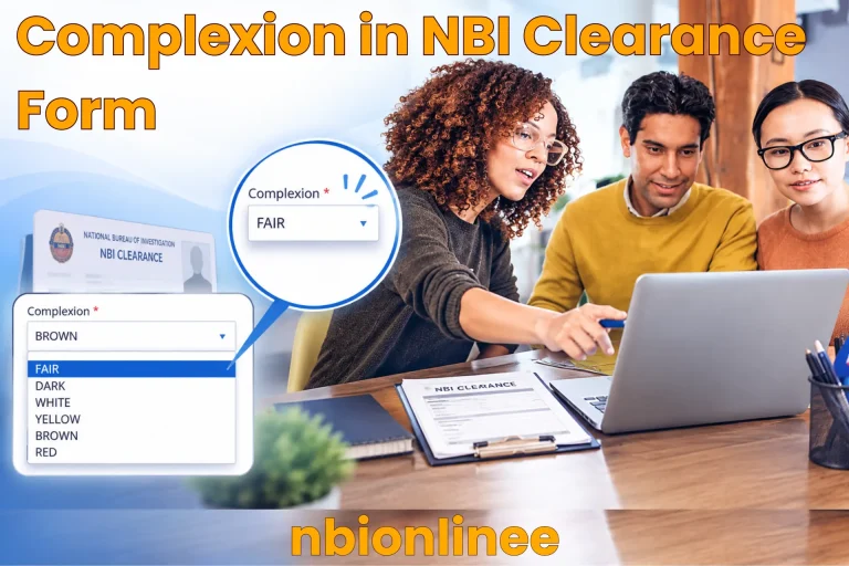 Complexion in NBI