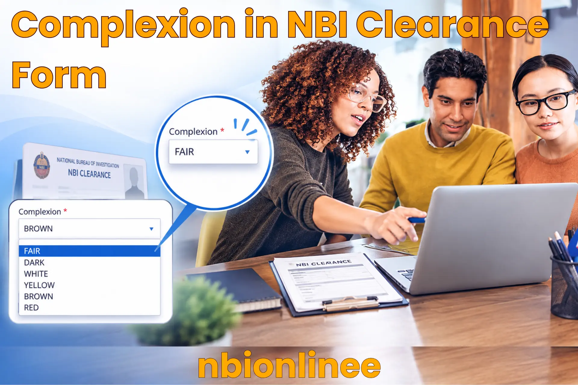 Complexion in NBI