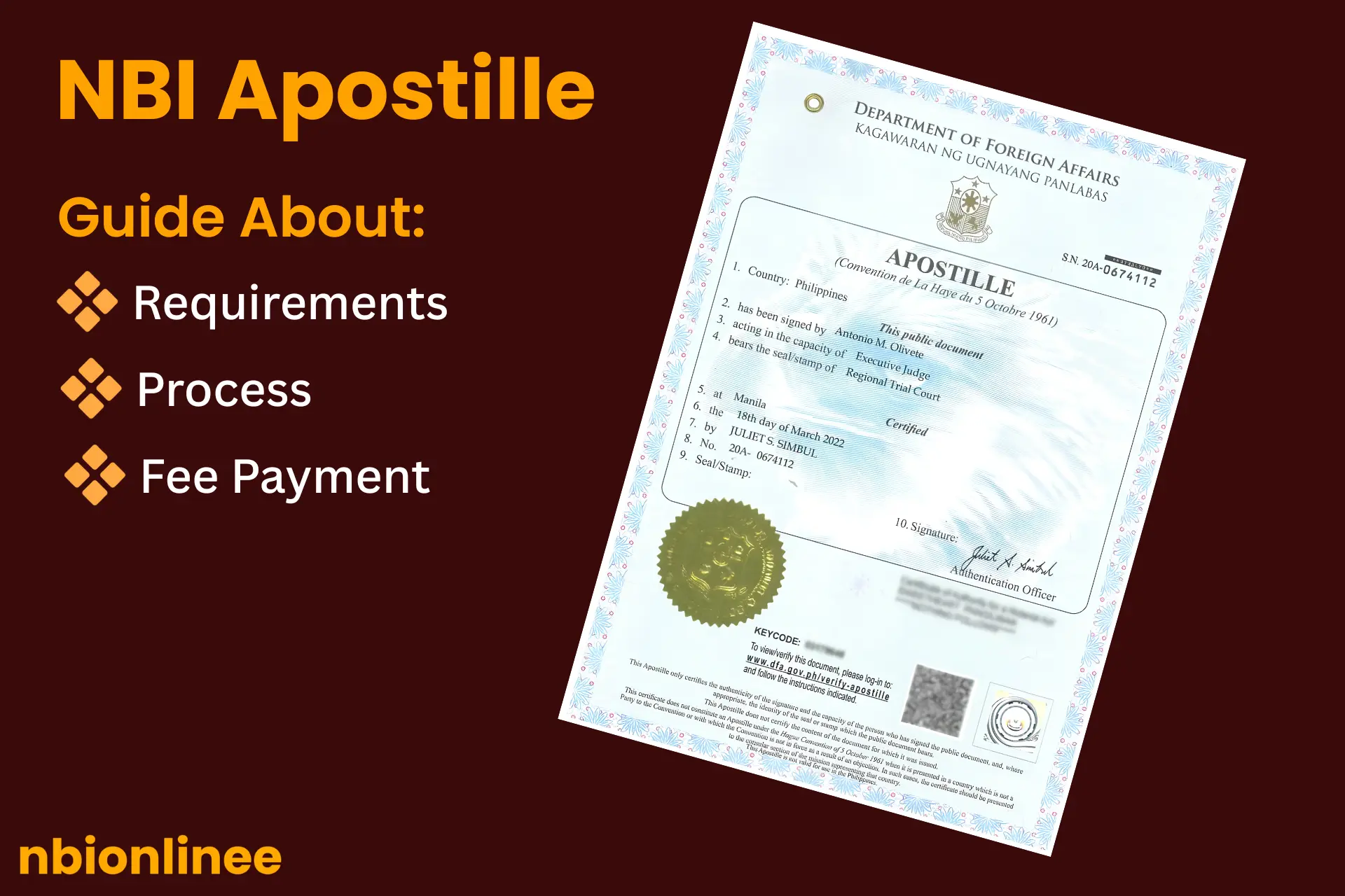 NBI Apostille