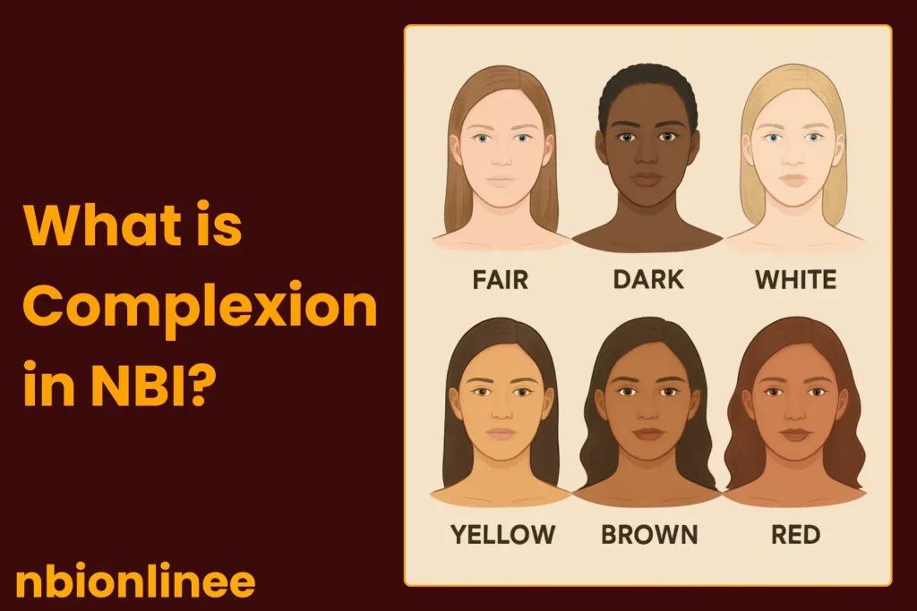 Complexion in NBI